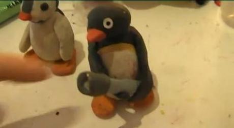 Il dietro le quinte del video La cosa con Pingu