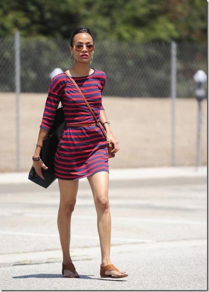 08-Zoe Saldana style fashion