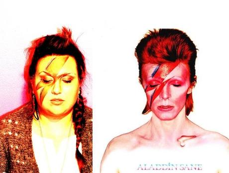 Make up: Like David Bowie!