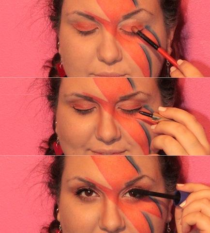 Make up: Like David Bowie!