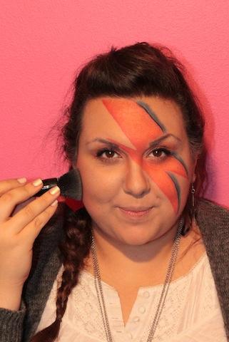 Make up: Like David Bowie!