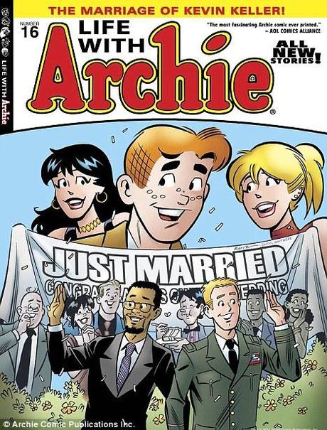 Anticipazione: La vita di questa settimana con Archie fumetti caratteristiche la prima serie dello stesso sesso matrimonio tra i personaggi Kevin Keller e Clay Walker