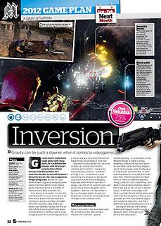 Inversion : nuovi scan da Game Master