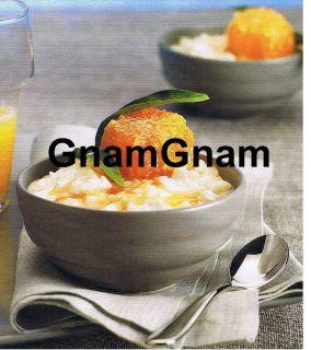Crema di riso al mandarino