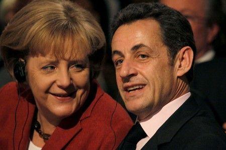 Angela Merkel e Nicolas Sarkozy Merkel e Sarkozy si incontrano a Berlino