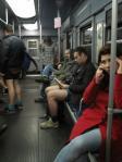 No Pants Subway Ride: tutti in mutande nella metropolitana