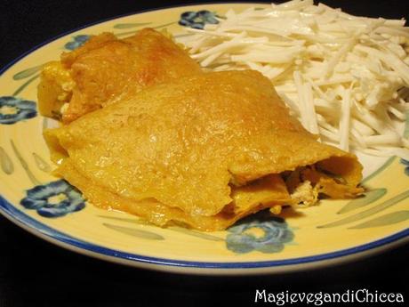 Crepes ai cavolini e tofu