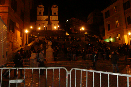 Povera Piazza di Spagna