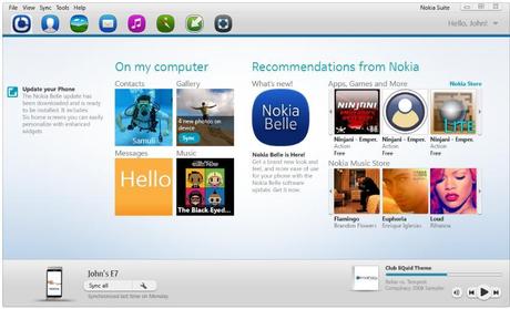 Nokia Suite 3.3 per Smartphone Nokia e O.S. Windows