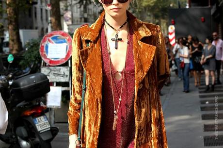 In the Street...Models Off-Duty...Viale Piave, Milan