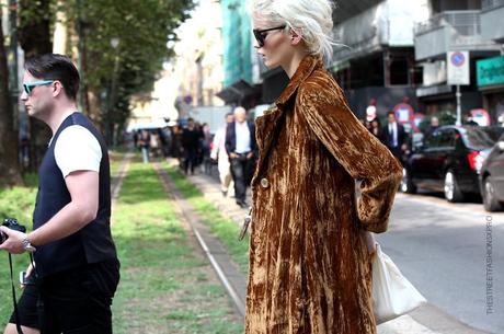 In the Street...Models Off-Duty...Viale Piave, Milan