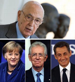 Il seguito alle parole di Monti