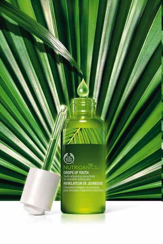 Preview The Body Shop: Gocce di Giovinezza Nutriganics