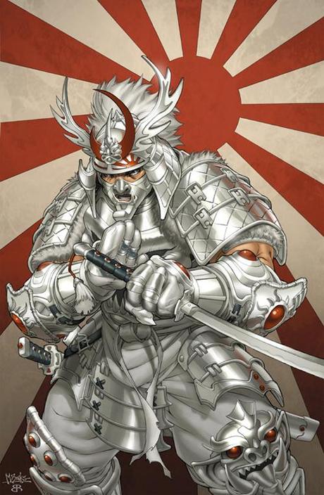 illustrazioni photoshop dedicate ai samurai