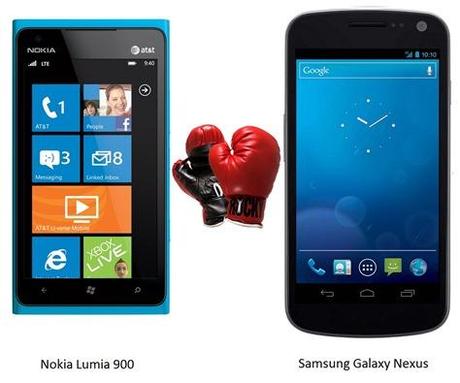 Nokia Lumia 900 Vs. Samsung Galaxy Nexus