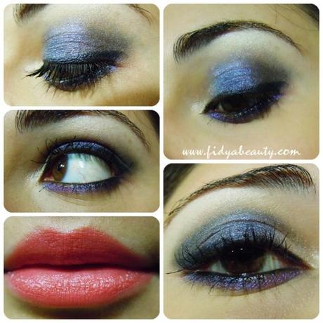 Deep Blue [1° Trucco con i prodotti MUA]