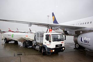 Successo della sperimentazione Lufthansa del biocarburante