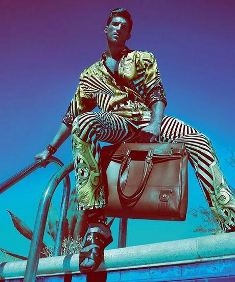 Ryan Barrett for Versace SS12 Men Ad Campaign by Mert & Marcus