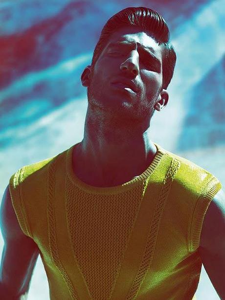 Ryan Barrett for Versace SS12 Men Ad Campaign by Mert & Marcus