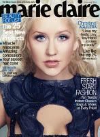 CHRISTINA AGUILERA MARIE CLAIRE COVER