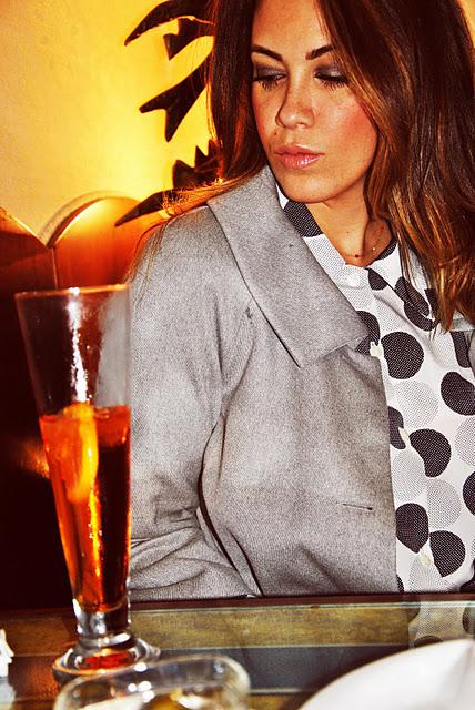 Marni grey jacket for my aperitif