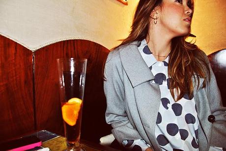 Marni grey jacket for my aperitif