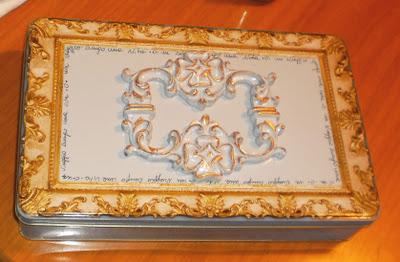 Decorare una scatola di latta