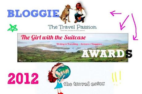 bloggies awards 2012 ! the travel eater feat. the travel passion & the girl with the suitcase !!!