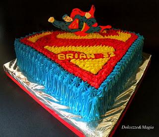 Superman Cake