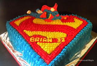 Superman Cake