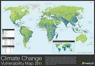 Il posto dove non vorresti essere: mappa dei paesi a rischio cambiamento climatico