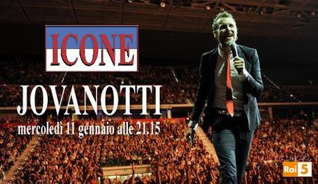 RAI5: JOVANOTTI PROTAGONISTA DI ICONE.