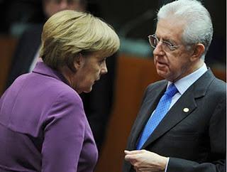 In ginocchio da te: Monti implora la Merkel