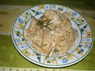 Risotto al merluzzo