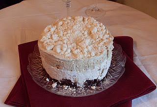 semifreddo torrone al caffè e meringa