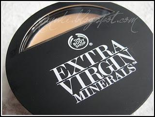 Review The Body Shop Extra Virgin Minerals fondotinta compatto