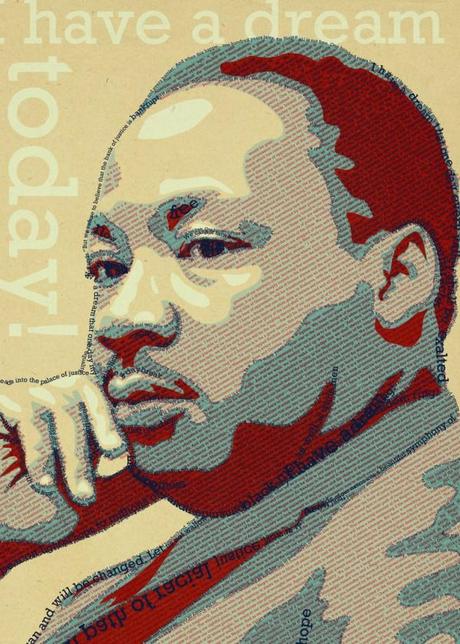 martin luther king in digital art