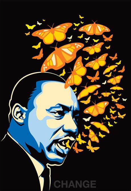 martin luther king in digital art