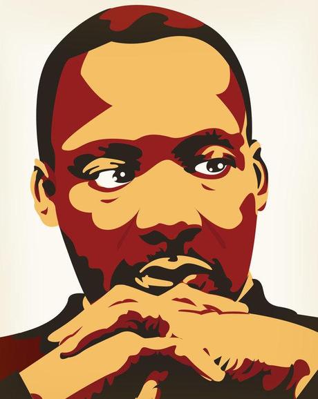 martin luther king in digital art