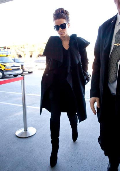MODA | Kate Beckinsale in total black