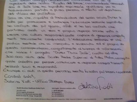 La Durex ringrazia Fiorello per il suo #salvalavitapischelli!
