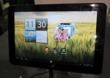 Acer Iconia Tab A510 Quad-Core con Android 4.0.1 Ice Cream Sandwich