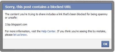 Problemi nella condivisione dei link Blogger su Facebook