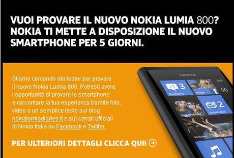 Nokia Lumia Diaries: Riaprono le selezioni per diventare Nokia Tester!