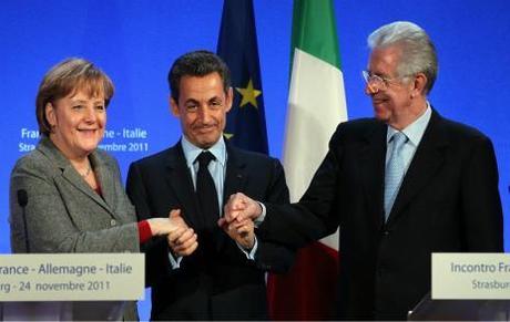 La Merkel promuove Monti