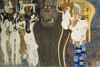 Gustav Klimt, Fregio di Beethoven, particolare