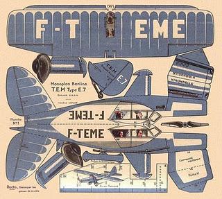 Monoplan Berline T.E.M. Type E.7