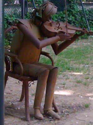 Il suonatore di violino.