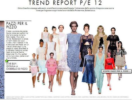 SHOPPING | Trend report: ancora pizzo per la Primavera/Estate 2012