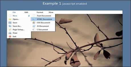 jquery plugin per menu di navigazione